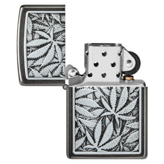 Запалка Zippo - Cannabis Emblem Design