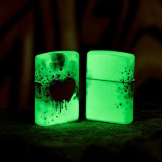Запалка Zippo - Glowing Love Drip Design Запалка Zippo - Glowing Love Drip Design