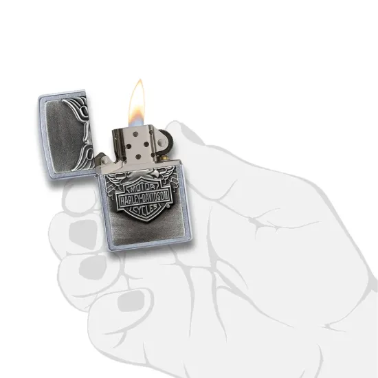 Запaлка Zippo - Harley-Davidson® Design Eagle Emblem