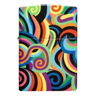 Запалка Zippo - Rick Rietveld Glow In The Dark Swirls