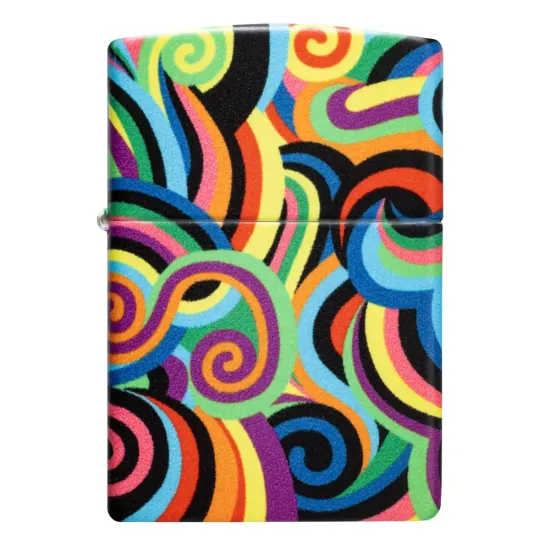Запалка Zippo - Rick Rietveld Glow In The Dark Swirls