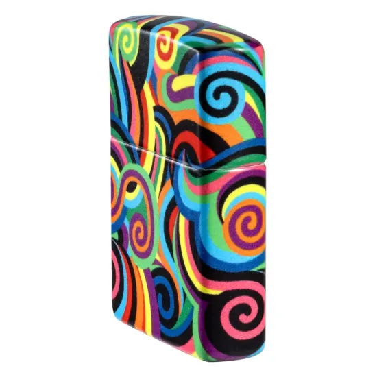 Запалка Zippo - Rick Rietveld Glow In The Dark Swirls