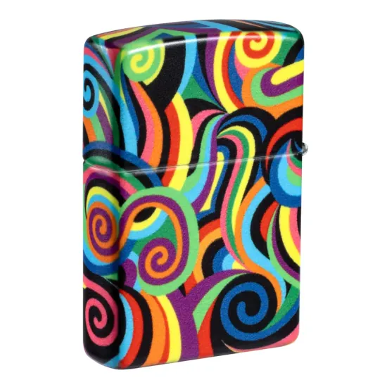 Запалка Zippo - Rick Rietveld Glow In The Dark Swirls