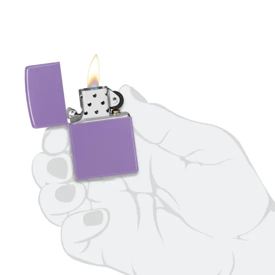 Запалка Zippo - Smokey Lavender Matte