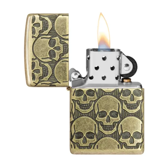 Запалка Zippo - Cackling Cranium Design