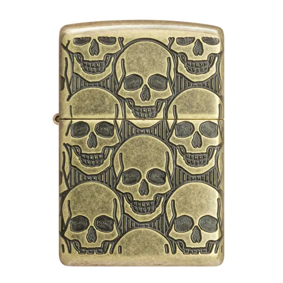 Запалка Zippo - Cackling Cranium Design