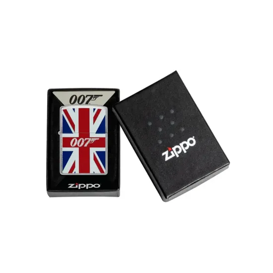 Запалка Zippo - James Bond Union Jack Design