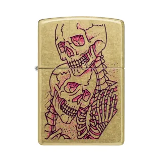 Запалка Zippo - Bony Embrace Design Запалка Zippo - Bony Embrace Design