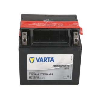 Акумулатор YTX7A-BS VARTA FUN Акумулатор YTX7A-BS VARTA FUN