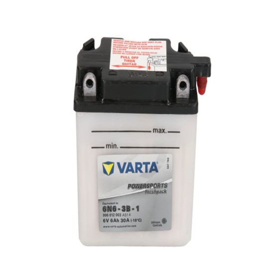 Акумулатор 6N6-3B-1 VARTA FUN