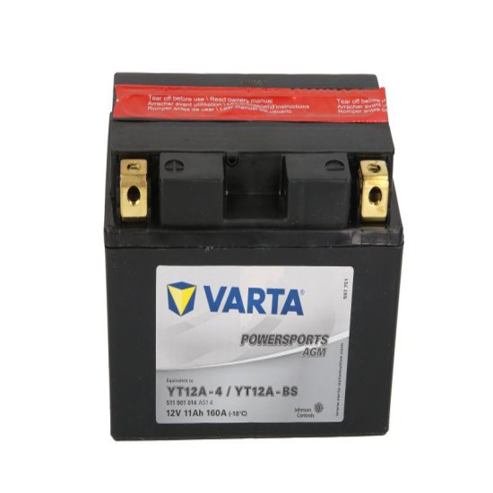 Акумулатор YT12A-BS VARTA FUN