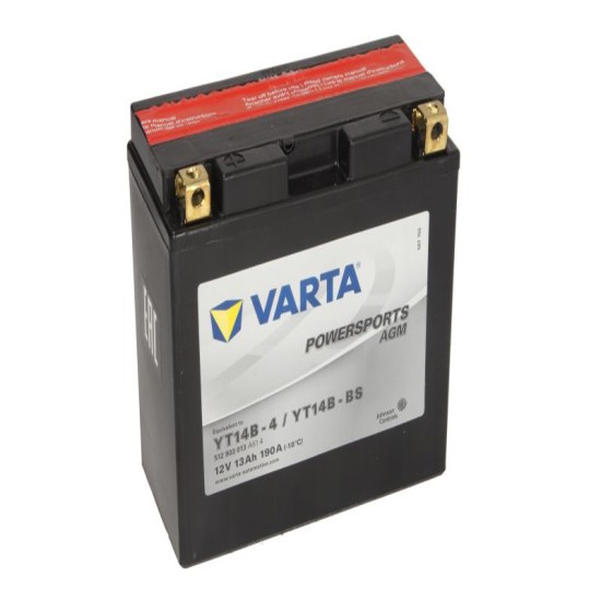 Акумулатор YT14B-BS VARTA FUN