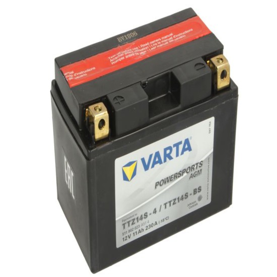 Акумулатор TTZ14S-BS VARTA FUN