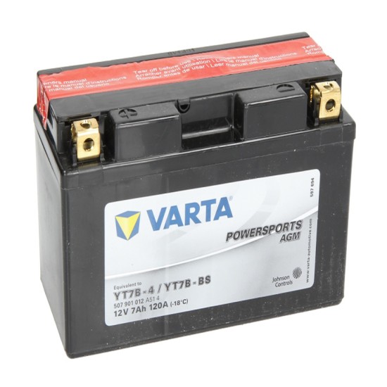 Акумулатор YT7B-BS VARTA FUN