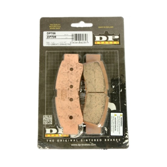 Накладки DP706 предни - DP Brakes