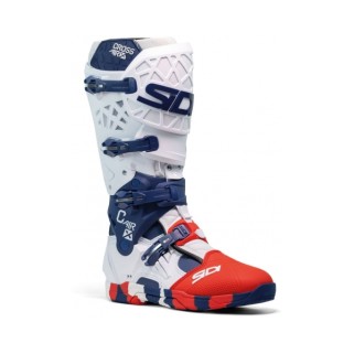 Мотокрос ботуши SIDI Crossair X White Navy Red