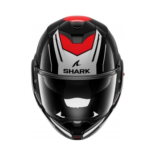 Каска Shark Oxo Rydger Black Silver Red