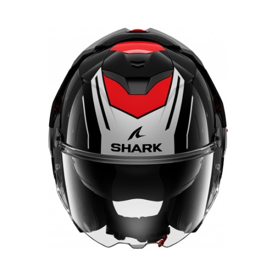 Каска Shark Oxo Rydger Black Silver Red