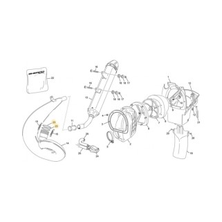 О-пръстен за гайда OEM Sherco SE 250/300 14-25 - Sherco