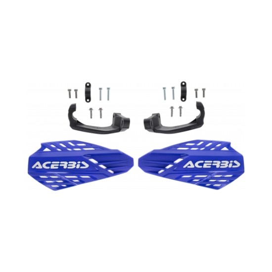 Предпазители за кормило Linear Vented Blue/White - Acerbis