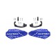 Предпазители за кормило Linear Vented Blue/White - Acerbis