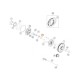 Законтряща шайба съединител KTM EXC300 12-22, 350EXC-F 17-22, 450EXC-F 12-23; Husqvarna TE300 18-22, FE350 18-22 - KTM