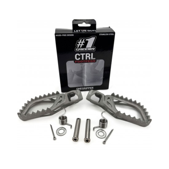 Стъпенки KTM EXC/EXC-F 24-, SX/SX-F 23-; Husqvarna FE 24-, FC/TC 23-; Gas Gas EC/MC 24- - Onegripper