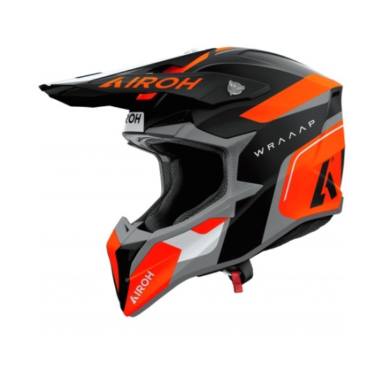 Каска Airoh Wraaap Conquer Orange Matt
