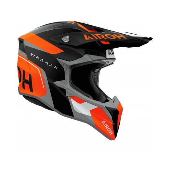 Каска Airoh Wraaap Conquer Orange Matt