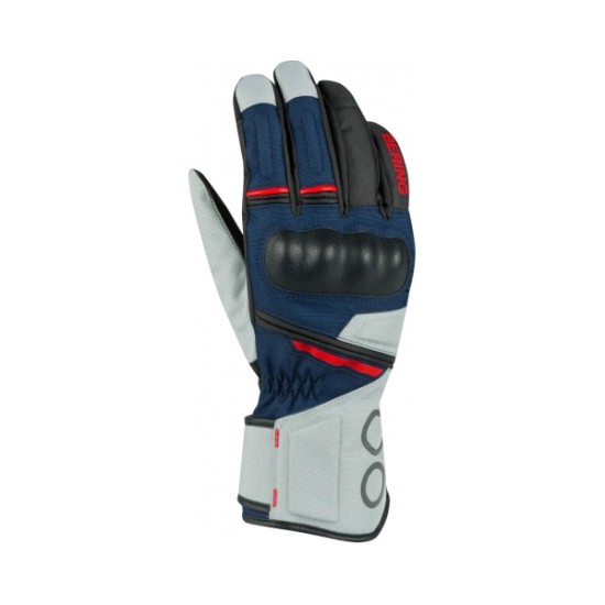 Дамски ръкавици Siberia Grey/Blue/Red - Bering
