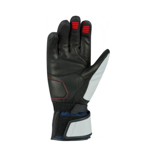 Дамски ръкавици Siberia Grey/Blue/Red - Bering