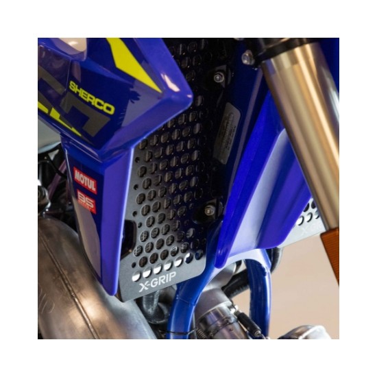 Предпазители за радиатори Sherco SE/SEF 25-26 син - X-Grip