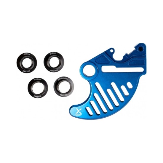 Предпазител за заден диск Husqvarna TE/TC/FE/FC 14-26; Sherco SE/SEF 14-26 Син - X-Grip