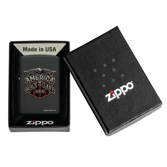 Запалка Zippo -  America, Built to Last