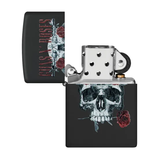 Запалка Zippo - Guns N' Roses, Flower Skull Design