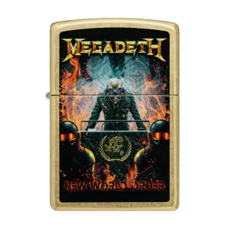 Запалка Zippo - Megadeth, New World Order Design Запалка Zippo - Megadeth, New World Order Design