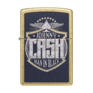 Запалка Zippo - Johnny Cash, Crest Design Запалка Zippo - Johnny Cash, Crest Design