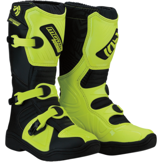 Детски мотокрос ботуши MOOSE RACING M1.3 YOUTH NEON YELLOW