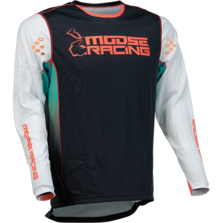 Мотокрос джърси MOOSE RACING AGROID TEAL/BLACK