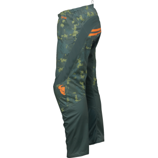 Детски мотокрос брич THOR YOUTH SECTOR DIGI GREEN ORANGE
