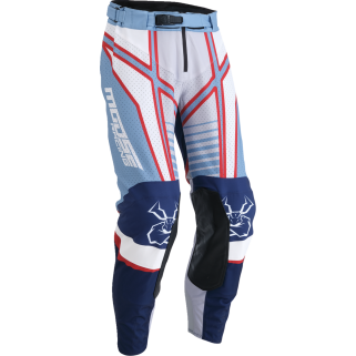 Мотокрос брич MOOSE RACING AGROID GRAY/BLUE/RED