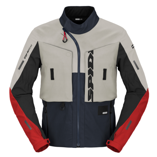 Текстилно мото яке SPIDI FRONTIER ICE/BLUE/RED