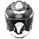 Скутерова каска Premier JT5 Carbon MA 8 BLACK/WHITE