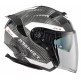 Скутерова каска Premier JT5 Carbon MA 8 BLACK/WHITE