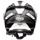 Скутерова каска Premier JT5 Carbon MA 8 BLACK/WHITE