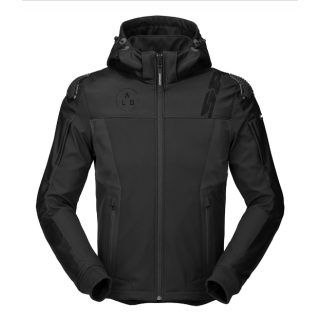 Текстилно мото яке SPIDI HOODIE WARRIOR BLACK