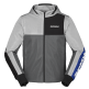 Мото суитшърт SPIDI HOODIE NET GRAY BLUE