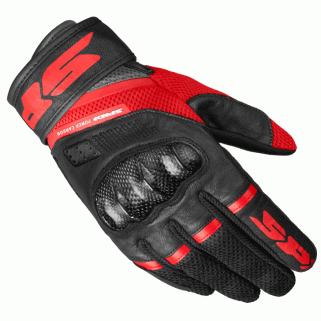 Мото ръкавици SPIDI POWER CARBON BLACK RED