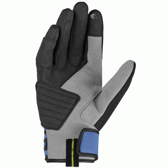Текстилни мото ръкавици SPIDI NEO-S BLACK BLUE
