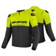 Текстилно  мото  яке SHIMA DRIFT  BLACK/YELLOW FLUO